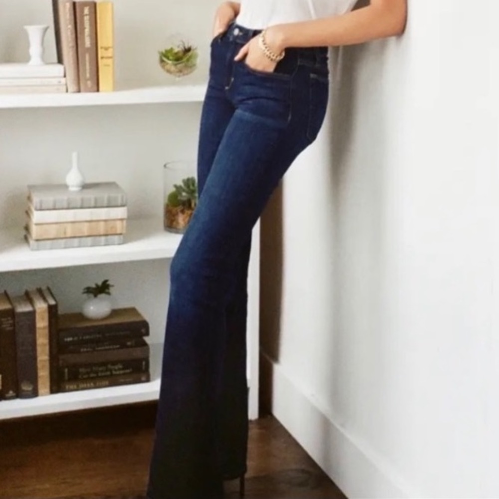 Joe’s Jeans Booty Fit Bootcut Harmony Dark Wash Stretch Mid-Rise Size 29